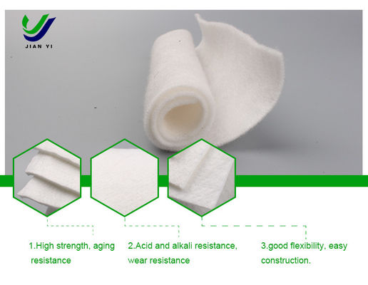 جودة  Long Fiber Geofabric Roll For Beach Embankment And Harbor Pier Reinforcement مصنع