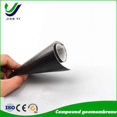 HDPE/LDPE/LLDPE العزل البولي إيثيلين جيوممبرانز مع مقاومة الحماية الخنق ≥ 120N سطح ناعم / نسيج سمك 0.2mm-3.0mm