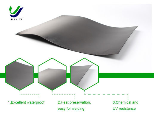 الغشاء الجيولوجي المقاوم للمياه من HDPE لمرافق النفايات