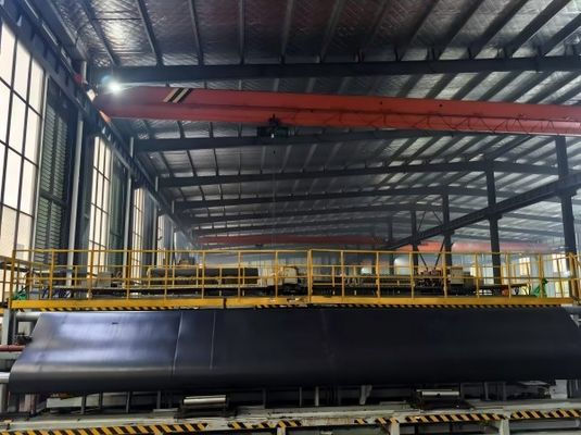 الغشاء الجيولوجي المنسوج من HDPE مقاوم للكيماويات ويمكن تكييفه مع درجة الحرارة لمواقع القمامة
