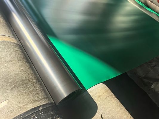 الغشاء الأرضي اللونين الأسود والأخضر HDPE مناسبة لمختلف المشاريع المقاومة للماء