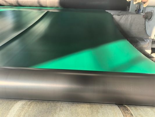 الغشاء الجوي اللونين الأسود والأخضر HDPE لتحمي البيئة