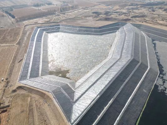 غشاء الجيوممبران HDPE المقاوم الكيميائي الممتاز لمكافحة التسرب الفعالة في تطبيقات هندسة البيئة