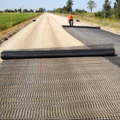 حماية المنحدرات وبناء الطرق الشبكة الجيوغرافية البلاستيكية الثنائية للمطارات الكبيرة ومواقف السيارات