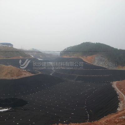 مقاومة للحمض والقليات، مقاومة للدموع HDPE غيوممبرانة ناعمة لمشروع هندسة مكافحة التسرب
