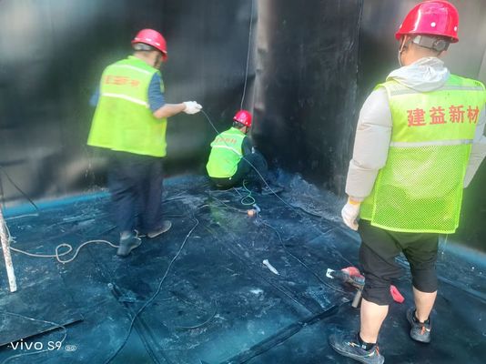 مقاومة كيميائية متفوقة غشاء الأرضي المضاد للانسكاب في برك احتواء المعادن الثقيلة