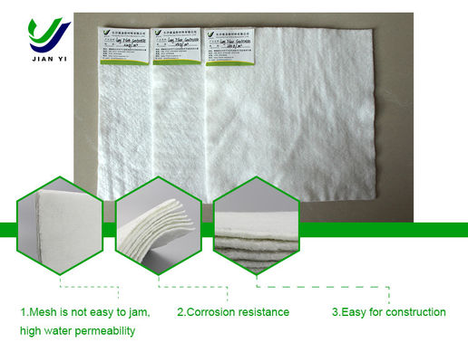المنسوجات الأرضية المصنوعة من البولي بروبلين خفيفة الوزن والمقاومة للأشعة فوق البنفسجية والمقاومة للثقب والمستخدمة في البناء المؤقت للمناجم