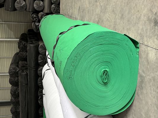النسيج الجيولوجي غير المنسوج من الألياف القصيرة المضربة بالإبرة مع نفاذية متفوقة تحديد التصفية ومقاومة النباتات