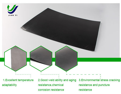 حاجز السوائل المتفوق والحماية طويلة الأجل HDPE Geomembrane