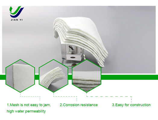 UV Resistant PP Staple Fiber Geotextile with Excellent Puncture Resistance and High Water Permeability for Road Construction