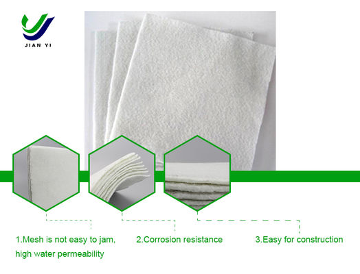 النسيج الجيولوجي غير المنسوج من الخيوط القصيرة: الحصان العامل بأسعار معقولة يحمي كل بوصة من مشروعك عنوان فرعي: الاقتصاد يلتقي بالموثوقية • الفصل الأساسي • الترشيح الموثوق به