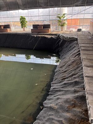 بطانية أسمنتية مرنة سريعة التثبيت تعمل بالماء لتعزيز الخرسانة الفوري